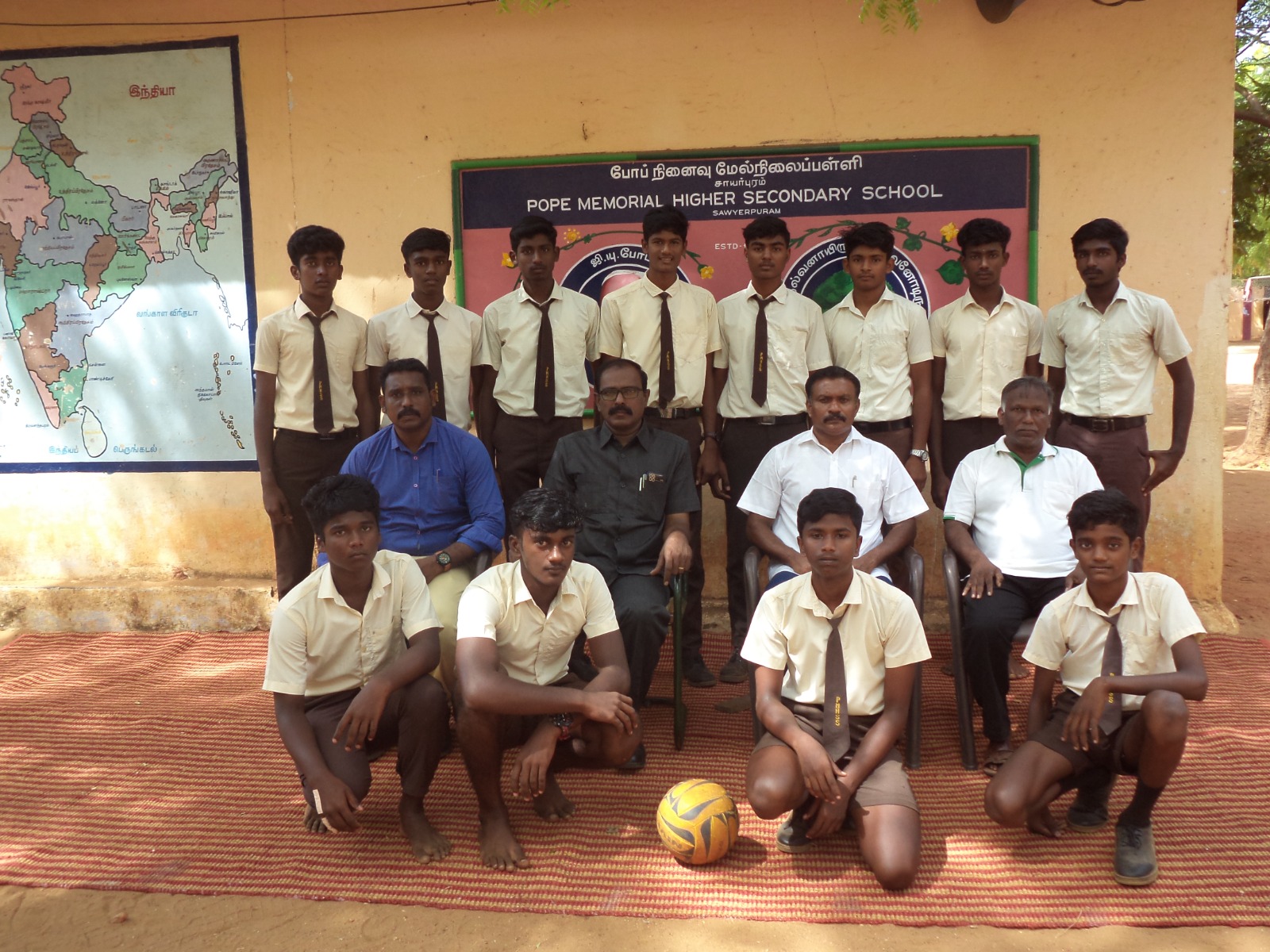 1st Prize in District Level Volleyball Competition